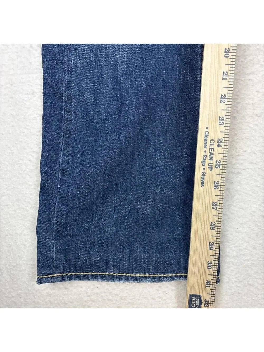 True Religion Unisex Billy Big T Bootcut Flare Jeans 34x30 Made In USA Flaps